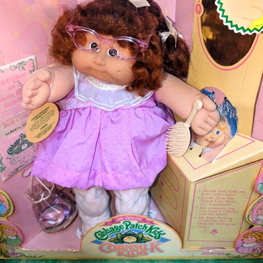 Cabbage patch Kid doll, Red hair, Cornsilk edition